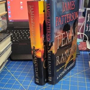 James Patterson Book Set: Texas Ranger & Texas Outlaw